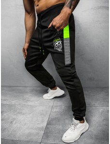 Pantalón de chándal de hombre negras OZONEE JS/K10250