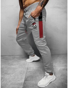 Pantalón de chándal de hombre gris OZONEE JS/K10250