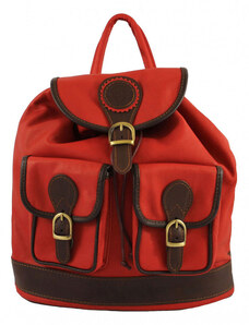 Glara Italian women's leather backpack Arianna