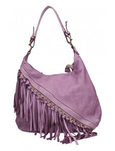 Glara Italian genuine leather handbag over the shoulder Exclusive edition