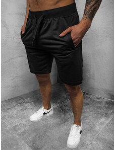 Pantalón corto de hombre negras OZONEE JS/DK08Z