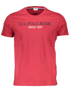 U.s. polo assn. Us Polo Assn. Camiseta Hombre Manga Corta Roja