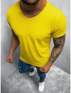Camiseta de hombre amarillo OZONEE JS/712007/33