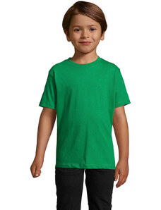 Sols Camiseta Camista infantil color Verde Pradera