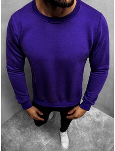 Sudadera de hombre violeta OZONEE JS/2001-10Z