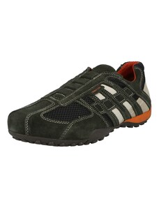GEOX Zapatillas deportivas bajas 'UOMO SNAKE' azul noche / gris / gris basalto / blanco
