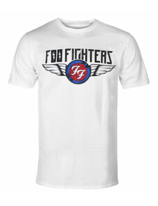 Camiseta para hombre Foo Fighters - Flash Wings - BLANCO - ROCK OFF - FOOTS01MW