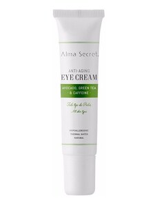 Alma Secret Hidratantes & nutritivos Eye Cream Antiedad Con Aguacate, Té Verde Cafeína