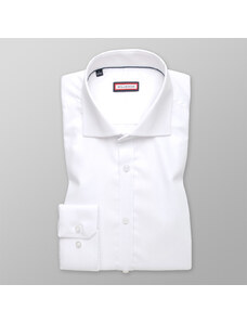 Willsoor Camisa Slim Fit Color Blanco Para Hombre 12995