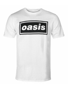 NNM Camiseta para hombre Oasis - Logotipo Decca - Blanco - RTOASTSWDEC