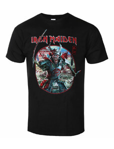 Camiseta para hombre Iron Maiden - Eddie Warrior Circle BL - ROCK OFF - IMTEE137MB