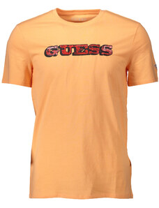 Camiseta Guess Jeans Manga Corta Hombre Naranja