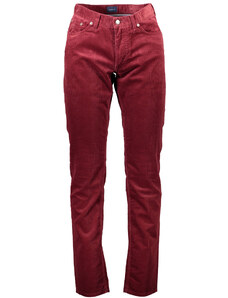 Pantalones Gant Hombre Rojo
