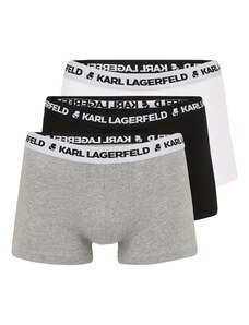 Karl Lagerfeld Calzoncillo boxer gris / negro / blanco