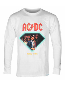 Camiseta para hombre manga larga DIAMOND X AC/DC - Highway To Hell - Blanco - WHT_C20DMPC500