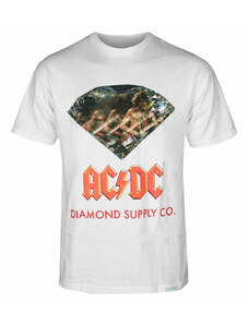 Camiseta para hombre DIAMOND X AC/DC - WHT_C20DMPA502