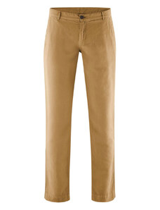 Glara Men's linen breathable trousers with bio-cotton