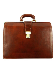 Glara Premium leather briefcase