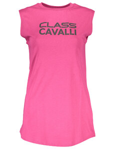 Ropa de mujer Cavalli Class, rosa, con logo 