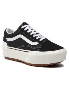 tenis vans old skool cuadros