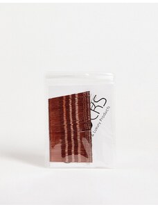 Pack de 50 horquillas marrones de Easilocks-Sin color