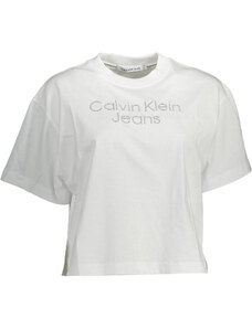 Camiseta De Manga Corta Mujer Calvin Klein Blanca
