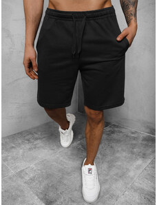 Pantalones cortos chinos de hombre negras O/P4052