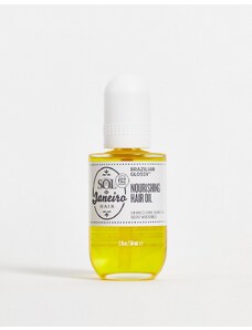 Aceite capilar antiencrespamiento nutritivo Brazilian Glossy de 60 ml de Sol de Janeiro-Sin color