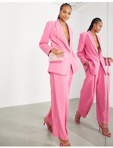 Pantalones rosas de pernera ancha de ASOS Edition