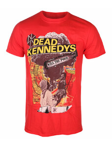 Camiseta para hombre Dead Kennedys - Kill The Poor - ROJO - ROCK OFF - DKTS04MR