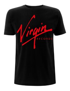 NNM Camiseta para hombre Virgin Records - Logo - Black - RTVIRTSBLOG