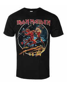 Camiseta para hombre Iron Maiden - NOTB Run To The Hills - Negro - ROCK OFF - IMTEE142MB