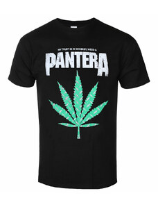 Camiseta para hombre Pantera - Whiskey 'n Weed - Negro - ROCK OFF - PANTS30MB