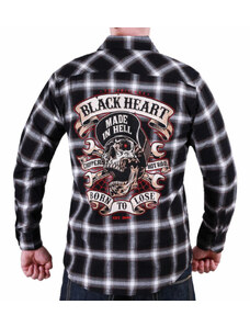 Camisa para hombre BLACK HEART - VISITOR - NEGRO - 10386