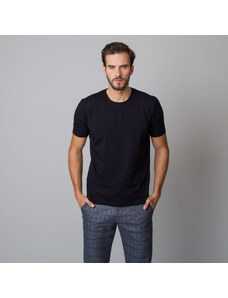 Willsoor Camiseta Color Negro Para Hombres 14055