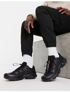 Zapatillas de deporte negras y grises unisex XT-6 de Salomon-Negro