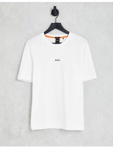 Camiseta blanca Tchup de BOSS Orange-Blanco
