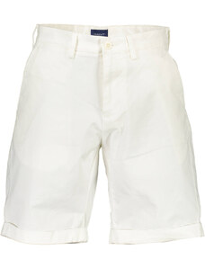 Pantalones Bermudas De Hombre Gant Blanco