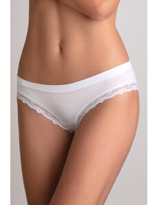 Glara Comfortable cotton panties with lace 2 pcs