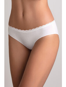Glara Cotton panties with decorative waistband - 3 pcs