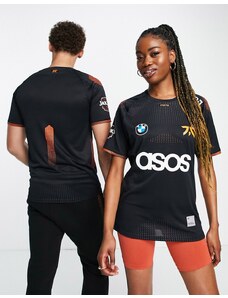 Camiseta negra unisex de punto Pro 21 de Fnatic-Negro