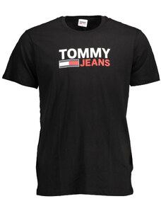 Camiseta De Manga Corta De Hombre Tommy Hilfiger Negra