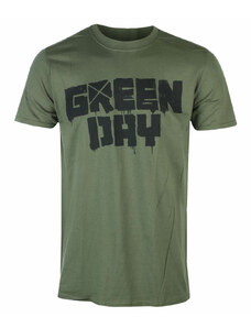 Camiseta para hombre GREEN DAY - LOGO - 21ST CENTURY BREAKDOWN - GREEN - PLASTIC HEAD - PHD12448