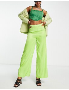Pantalones de vestir de mujer verdes