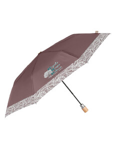 Paraguas de mujer marrón PERLETTI 13092