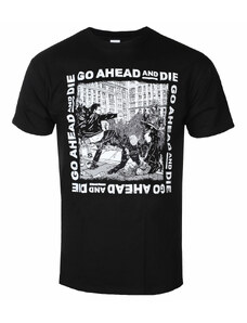Camiseta para hombre GO AHEAD AND DIE - G.A.AD. - Negro - NUCLEAR BLAST - 30164_TS