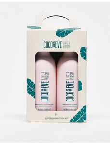 Set de productos para el cabello Super Hydration de Coco & Eve-Sin color