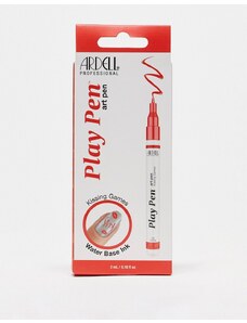 Bolígrafo para manicura artística Play Pen de Ardell: Tono Kissing Games-Rojo