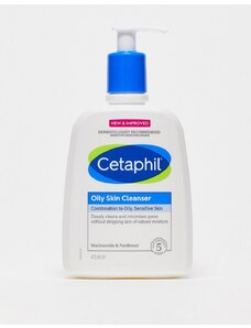 Limpiador para pieles grasas y mixtas de 473 ml de Cetaphil-Sin color