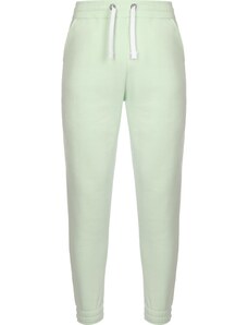 ALPHA INDUSTRIES Pantalón 'EMB' verde pastel / blanco
